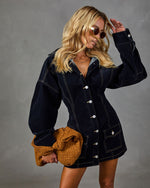Cairo Velvet Mini Dress