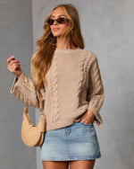 Acorn Trail Cable Knit Sweater