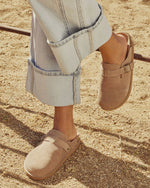 Estina Faux Suede Clogs