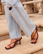 Verne Strappy Vegan Leather Heels