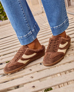 Archer Shearling Faux Suede Sneaker