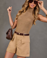Zola Cotton Cargo High Rise Shorts