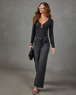 Midnight Lover Cut Out Bodysuit