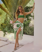 Palmira Abstract Print Sarong