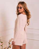 Blair Button Down Vested Romper