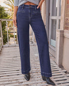 Lyrah Super Stretch Wide Leg Jeans