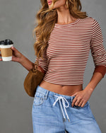 Sherry Striped Knit Top