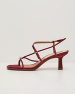 Mylee Strappy Faux Suede Heels