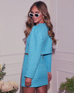 Savanie Cropped Tweed Jacket