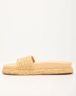 Devena Raffia Platform Sandal