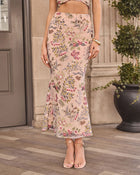 Corrie Embroidered Maxi Skirt