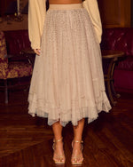 After Cocktails Tulle High Low Skirt