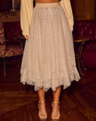 After Cocktails Tulle High Low Skirt