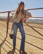 Meneah Cable Knit Cardigan