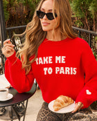 Take Me To Paris Crew Neck Sweater
