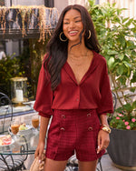 Melodine Front Button Down Top