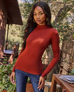 Day To Day Turtleneck Knit Top