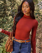 Day To Day Turtleneck Knit Top