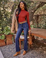 Day To Day Turtleneck Knit Top