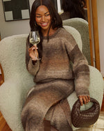 Cabin Bell Striped Knit Sweater