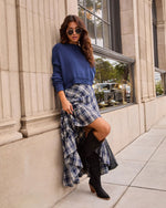 Elouise Cropped Crewneck Sweater