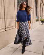 Elouise Cropped Crewneck Sweater