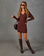 Constance Bodycon Mini Sweater Dress