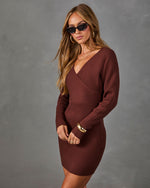 Constance Bodycon Mini Sweater Dress
