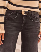 Black % Moon Spice Classic Belt-3