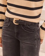 Black % Moon Spice Classic Belt-4