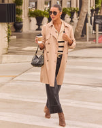 Pinecrest Suede Trench Coat