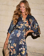 Ophelin Printed Tunic Maxi Dress