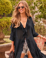 Melisse Ruffle Trim Tunic Top