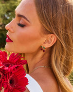 Picnic Darling Drop Cherry Earrings