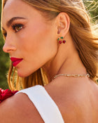 Picnic Darling Drop Cherry Earrings