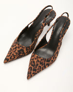 Leopard % Isaline Leopard Slingback Heels-2