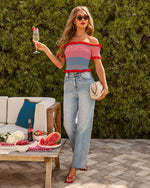 VICI Icon Super Stretch High Rise Straight Jeans