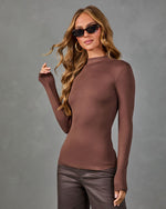 Day To Day Turtleneck Knit Top