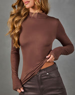 Day To Day Turtleneck Knit Top