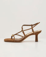 Mylee Strappy Faux Suede Heels