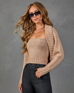 Season Switch Ribbed Knit Sweater Set