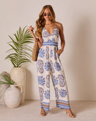 Elanie Abstract Jumpsuit