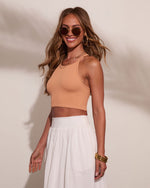 Cardinal Ribbed Racerback Brami