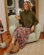 Brown % Cider Ridge Suede Booties-3