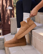 Chestnut % Isenrae Slip Ankle Boot-3