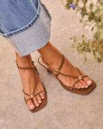 Mylee Strappy Faux Suede Heels