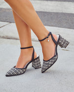 Sunday Edition Tweed Mule