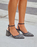 Sunday Edition Tweed Mule