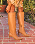 Celine Knee High Leather Boots