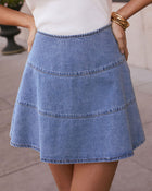 Julianna Denim Mini Skirt